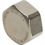 Заглушка 3/4"вр Stout никелированная латунная