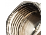 Заглушка 3/4"вр Stout никелированная латунная