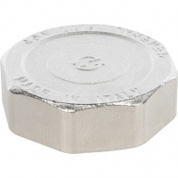 Заглушка 2"вр Stout никелированная латунная