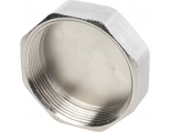 Заглушка 2"вр Stout никелированная латунная
