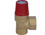 Клапан предохранительный 2,5bar 1/2"вр х 3/4"вр Stout для систем отопления