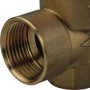 Клапан предохранительный 2,5bar 1/2"вр х 3/4"вр Stout для систем отопления