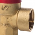 Клапан предохранительный Stout 1/2"вр х 3/4"вр 3 bar для систем отопления