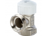 Клапан термостатический со сгоном угловой 3/4" ВР/НР Stout