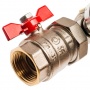 Коллекторная группа Stout SMB-0473 1"х3/4" 10 выходов, с расходомерами