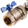 Коллекторная группа Stout SMB-0473 1"х3/4" 10 выходов, с расходомерами