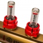 Коллекторная группа Stout SMB-0473 1"х3/4" 10 выходов, с расходомерами