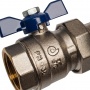 Коллекторная группа Stout SMB-0473 1"х3/4" 6 выходов, с расходомерами
