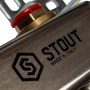 Коллекторная группа Stout SMS-0922 1"х3/4" 2 выхода, без расходомеров