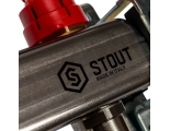 Коллекторная группа Stout SMS-0917 1"х3/4" 10 выходов, с расходомерами