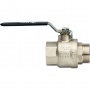 Кран шаровой 1 1/2"ВР/НР Stout полнопроходной рычаг черный