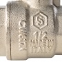 Кран шаровой 1/2"ВР/ВР Stout полнопроходной бабочка черная