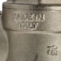 Кран-фильтр шаровой 1"ВР/ВР 500 мкм Stout рукоятка стальная черная