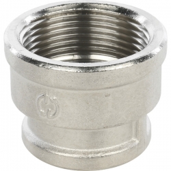 Муфта 1 1/4"вр х 1"вр Stout переходная никелированная латунная