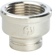 Муфта 1"вр х 1/2"вр Stout переходная никелированная латунная