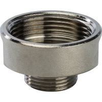 Переходник 1 1/4"вр х 3/4"нр Stout никелированный латунный