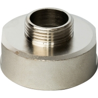 Переходник 2"вр х 1"нр Stout никелированный латунный