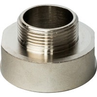 Переходник 2"вр х 1 1/4"нр Stout никелированный латунный