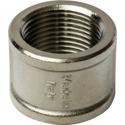 Муфта 1"вр Stout никелированная латунная