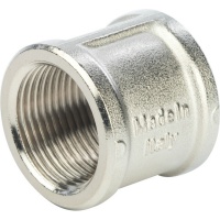 Муфта 3/4"вр Stout никелированная латунная