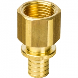 Переходник 16мм х 1/2"вр Stout аксиальный для труб из сшитого полиэтилена