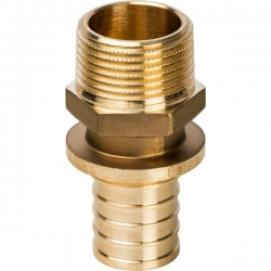 Переходник 32мм х 1"нр Stout аксиальный для труб из сшитого полиэтилена