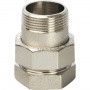 Разъемное соединение 1 1/2"ВН Stout никелированное уплотнение o-ring