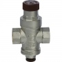 Редуктор давления поршневой под манометр Stout 1/2"вр, PN16, 1-5.5 бар