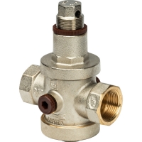 Редуктор давления поршневой под манометр Stout 3/4"вр, PN25, 1-5.5 бар