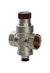 Редуктор давления поршневой под манометр 3/4"вр Stout PN16, 1-5.5 бар