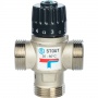 Термостатический смесительный клапан 1"нр Stout 35-60C, 1.6м3/ч  для ГВС и отопления