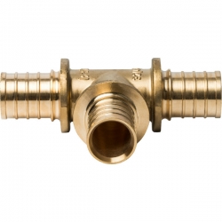 Тройник 32мм х 32мм х 32мм Stout аксиальный для труб из сшитого полиэтилена