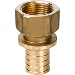 Переходник 32мм х 1"вр Stout аксиальный для труб из сшитого полиэтилена