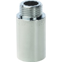 Удлинитель 1/2"ВН х 40мм Stout хромированный латунный