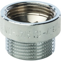 Удлинитель 3/4"ВН х 10мм Stout хромированный латунный