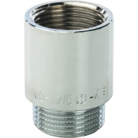 Удлинитель 3/4"ВН х 30мм Stout хромированный латунный