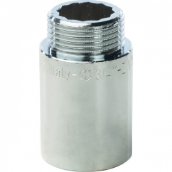 Удлинитель 3/4"ВН х 40мм Stout хромированный латунный