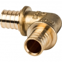 Угольник 20мм х 20мм Stout аксиальный для труб из сшитого полиэтилена