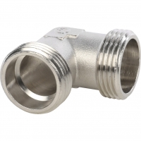 Угольник 1"нр Stout никелированный латунный