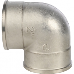 Угольник 2"вр Stout никелированный латунный