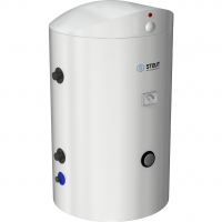 Бойлер 200л STOUT косвенный, 1 теплообменник, напольный