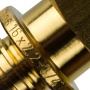 Переходник 16мм х 3/4"вр Stout аксиальный для труб из сшитого полиэтилена