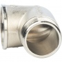 Угольник 1 1/4"вр х 1 1/4"нр Stout никелированный латунный
