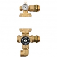 Насосно-смесительный узел STOUT с термостатическим клапаном, без насоса