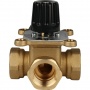 Трехходовой смесительный клапан Stout 3/4"вр, 6.0м3/ч