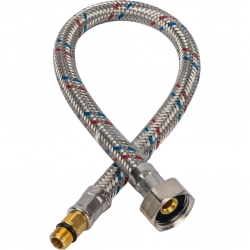 Гибкая подводка д/воды 0,4 м М10 (18мм) х 1/2 г STOUT