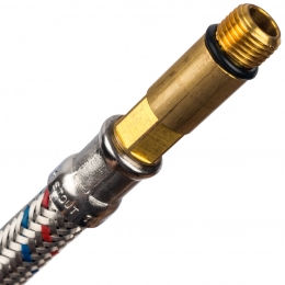 Гибкая подводка д/воды 0,4 м М10 (35мм) х 1/2 г STOUT