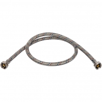 Гибкая подводка д/воды 1 м 1/2 г х 1/2 г сталь STOUT