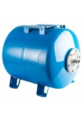 Гидроаккумулятор 80л Stout STW-0003 горизонтальный синий 10 bar 100°С