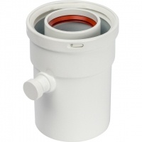 Конденсатосборник вертикальный DN60/100, п/м уплотнения в компл. с лого. STOUT